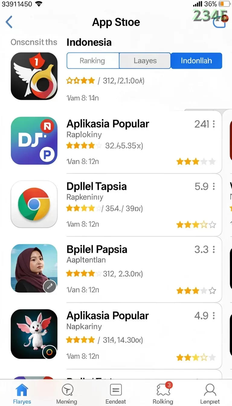 Cuplikan layar TEGALTOTO — aktivitas